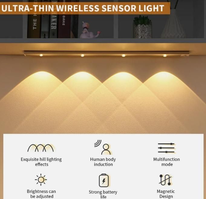 Under The Cabinet Lights : Wireless Motion Sensing Lights